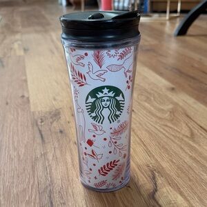 Seasonal limited edition holiday Starbucks 16 ounce tumbler